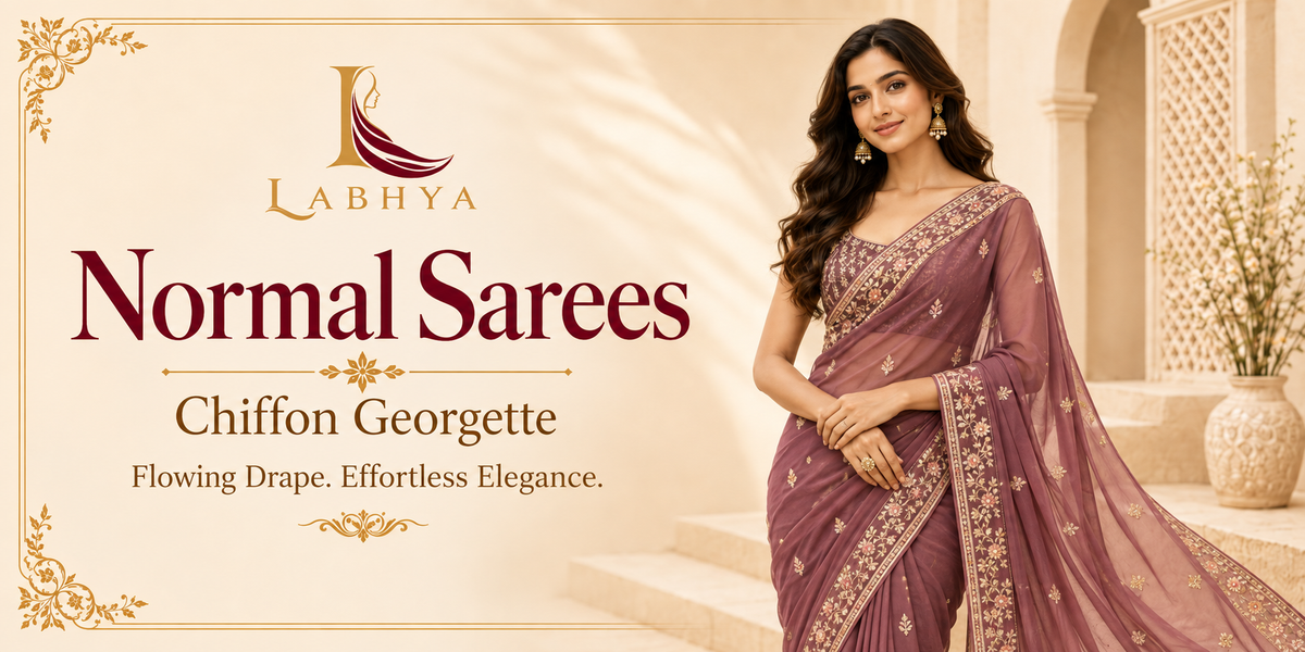 Normal SAREES CHIFFON GEORGET