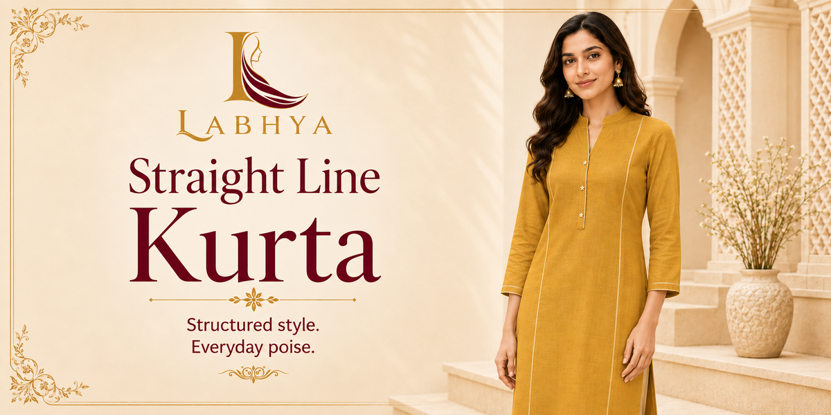 Straight Line Kurta