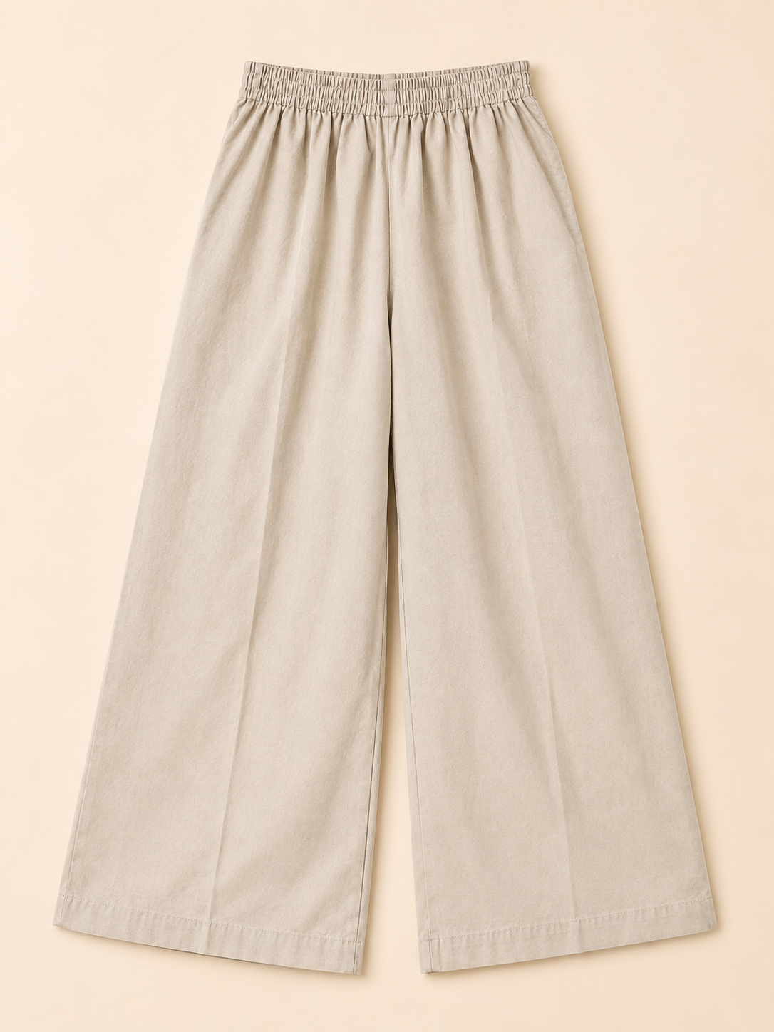 CREAM WHITE STRAIGHT LINE CO-ORD SET FOR DAY EVENT