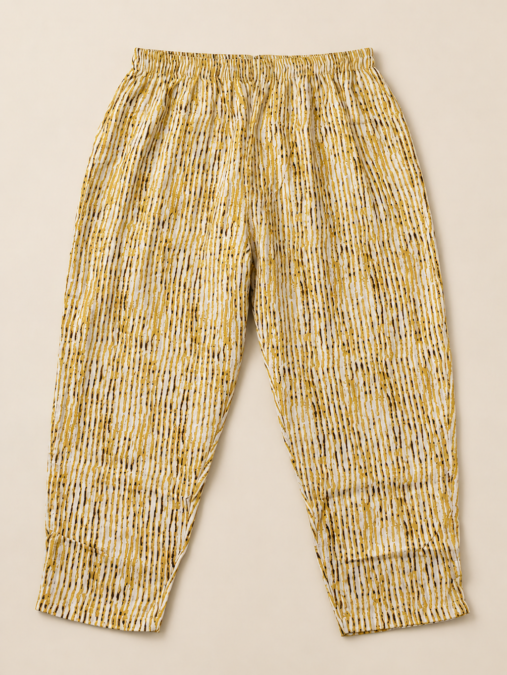 YELLOW COTTON KURTA WITH PANT FOR CASUAL WEAR