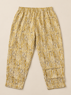 YELLOW COTTON KURTA WITH PANT FOR CASUAL WEAR