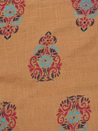 ORANGE STRAIGHT LINE KURTA FOR CASUAL WEAR