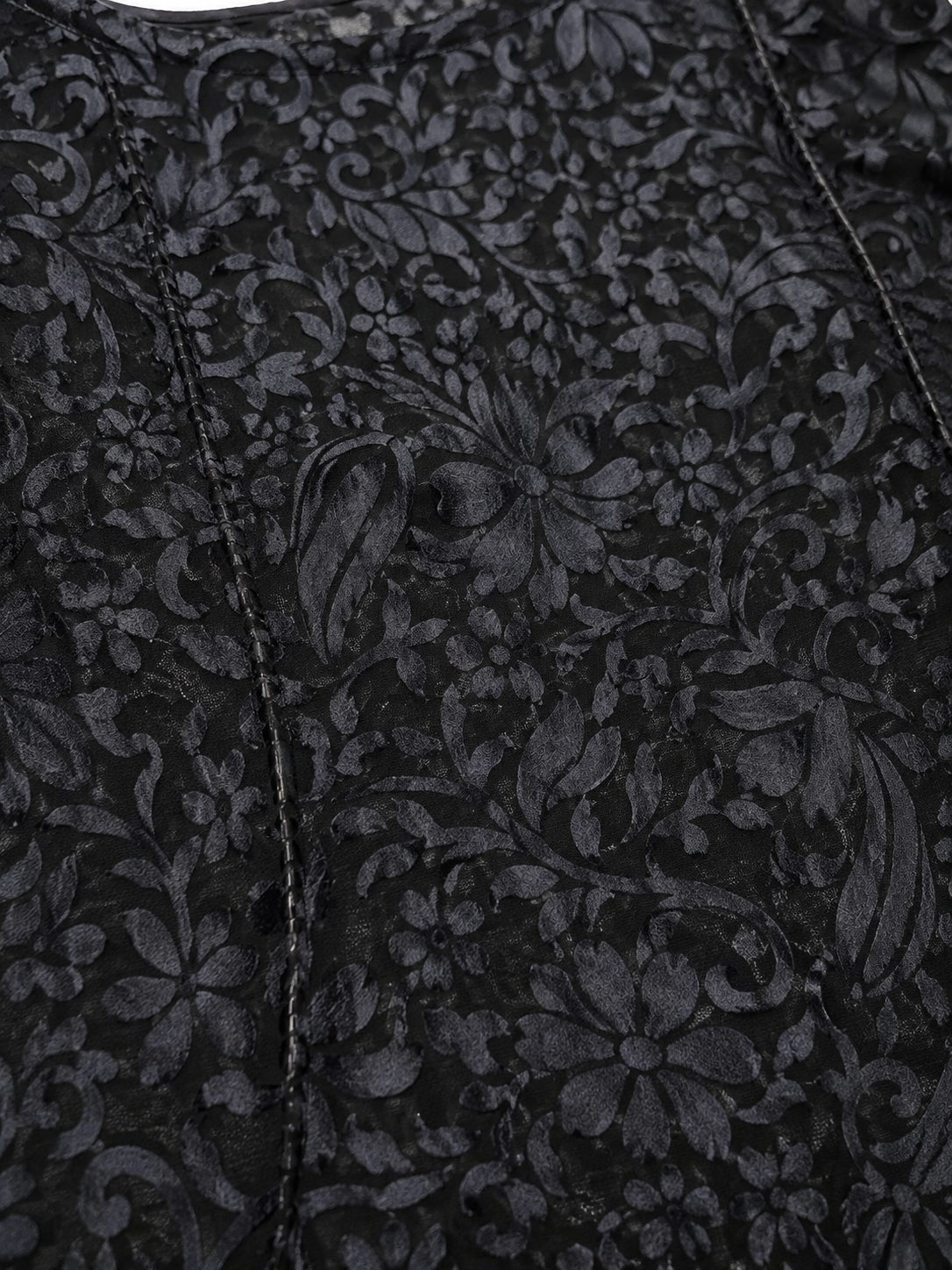 BLACK COTTON STRAIGHT LINE KURTA FOR CASUAL WEAR