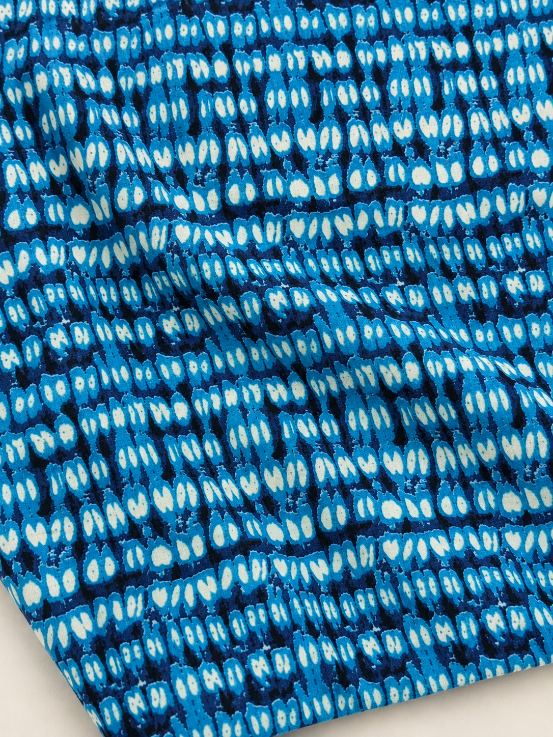 BLUE COTTON STRAIGHT LINE KURTA FOR CASUAL OUTING