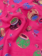 PINK COTTON STRAIGHTLINE KURTA FOR CASUAL WEAR