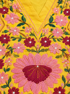 YELLOW COTTON STRAIGHTLINE KURTA FOR CASUAL WEAR