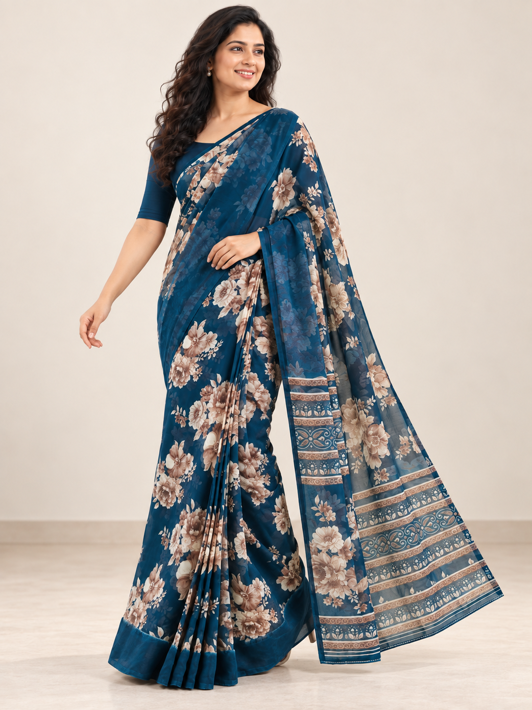 READY TO WEAR SAREE FOR CASUAL OUTING