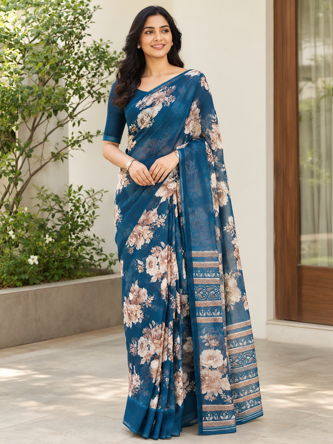 READY TO WEAR SAREE FOR CASUAL OUTING