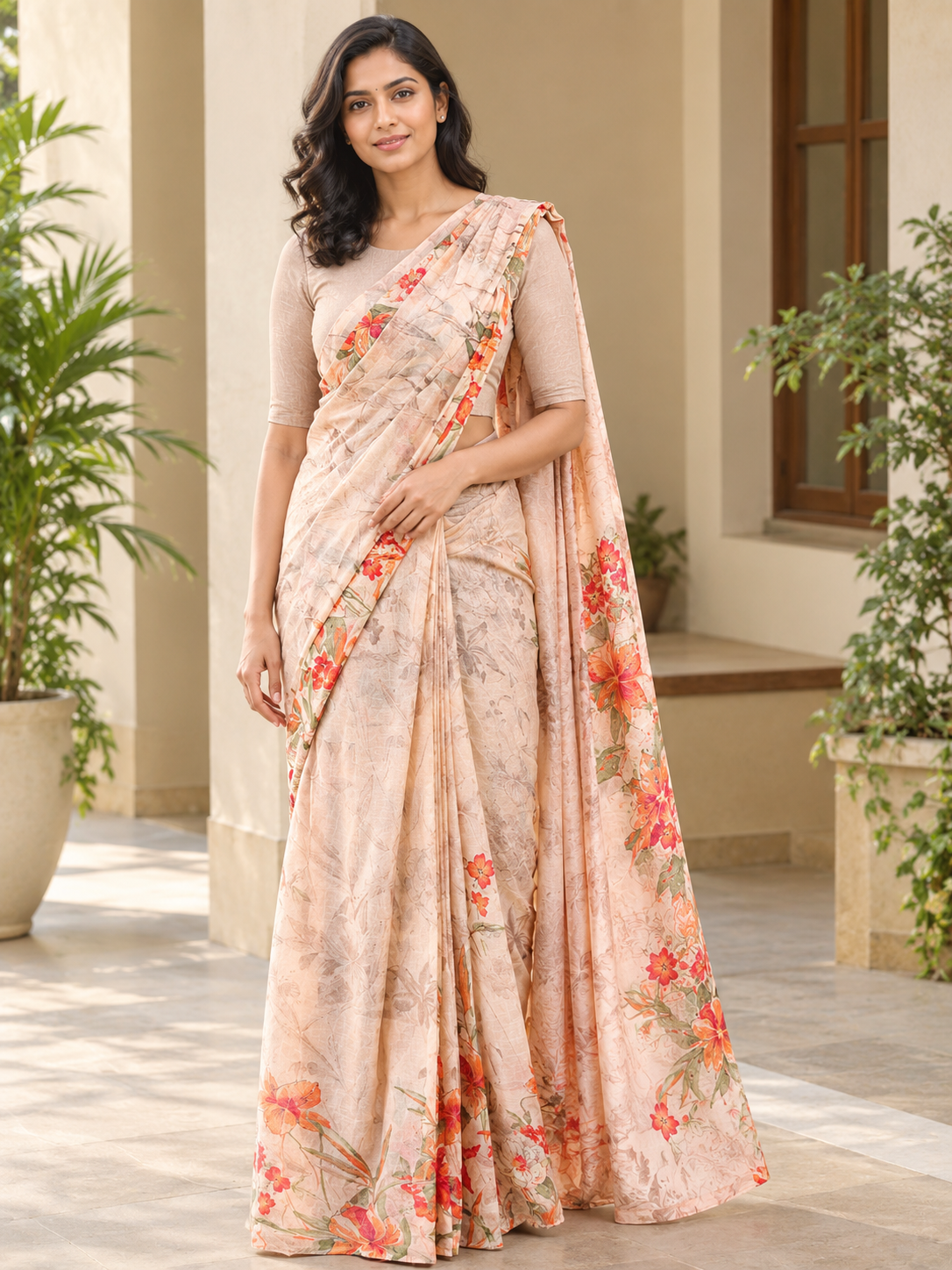 READY TO WEAR SAREE FOR CASUAL OUTING