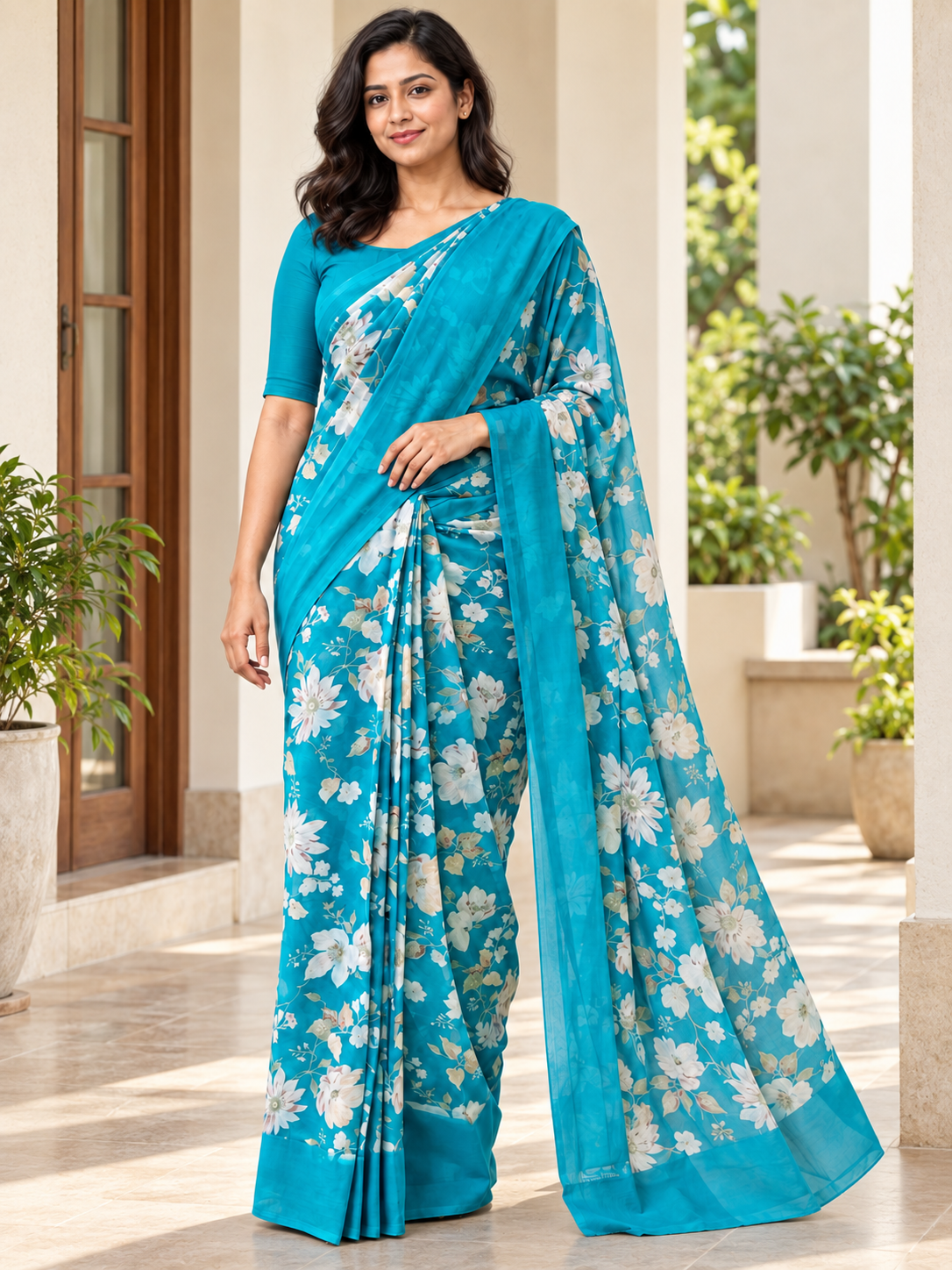 READY TO WEAR SAREE FOR CASUAL OUTING